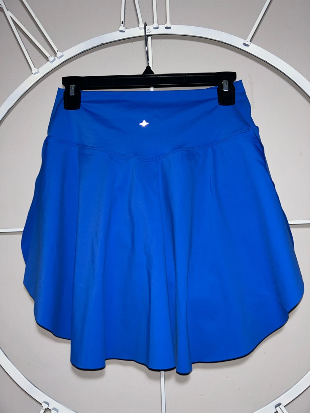 NWT HALARA SoftlyZero Airy Bright Blue Flared Athletic Skort - Picture 6 of 6